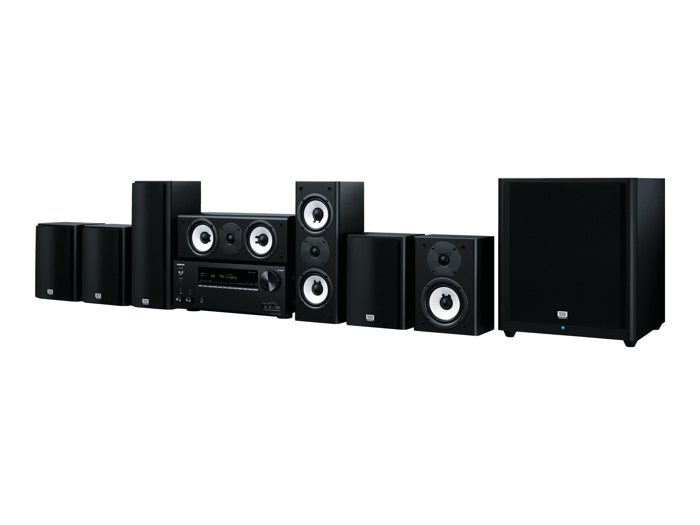 Onkyo HTS9800THX Home theater system 7.1 channel black Walmart
