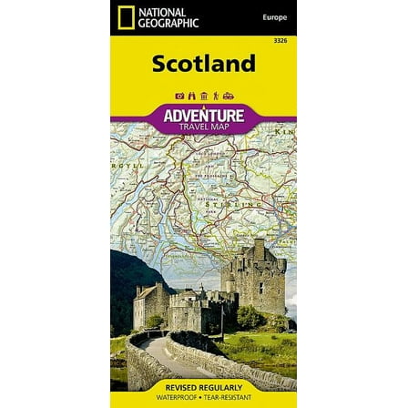 National geographic adventure travel maps: scotland adventure travel map (other): 9781566956451