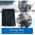thumbnail image 6 of STARTWO Outboard Motor Cover Heavy Duty Waterproof Boat Motor Cover Boat Engine Hood Covers up to 25-40HP Thick, 6 of 6
