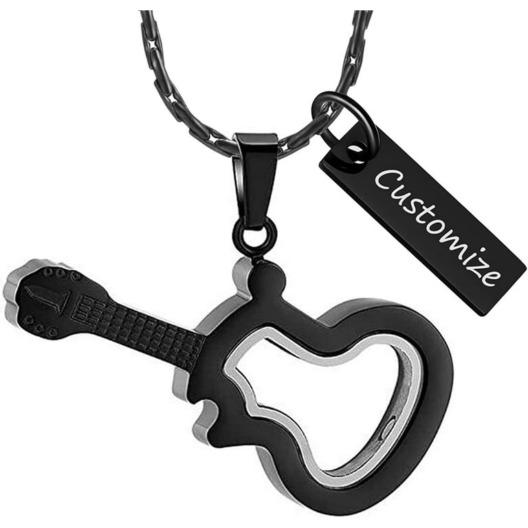 Guitar necklace 2024 for ashes
