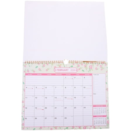 SHINYPASING Family Wall Calendar Rectangular 1Pack 14.93X11.79X0.39in