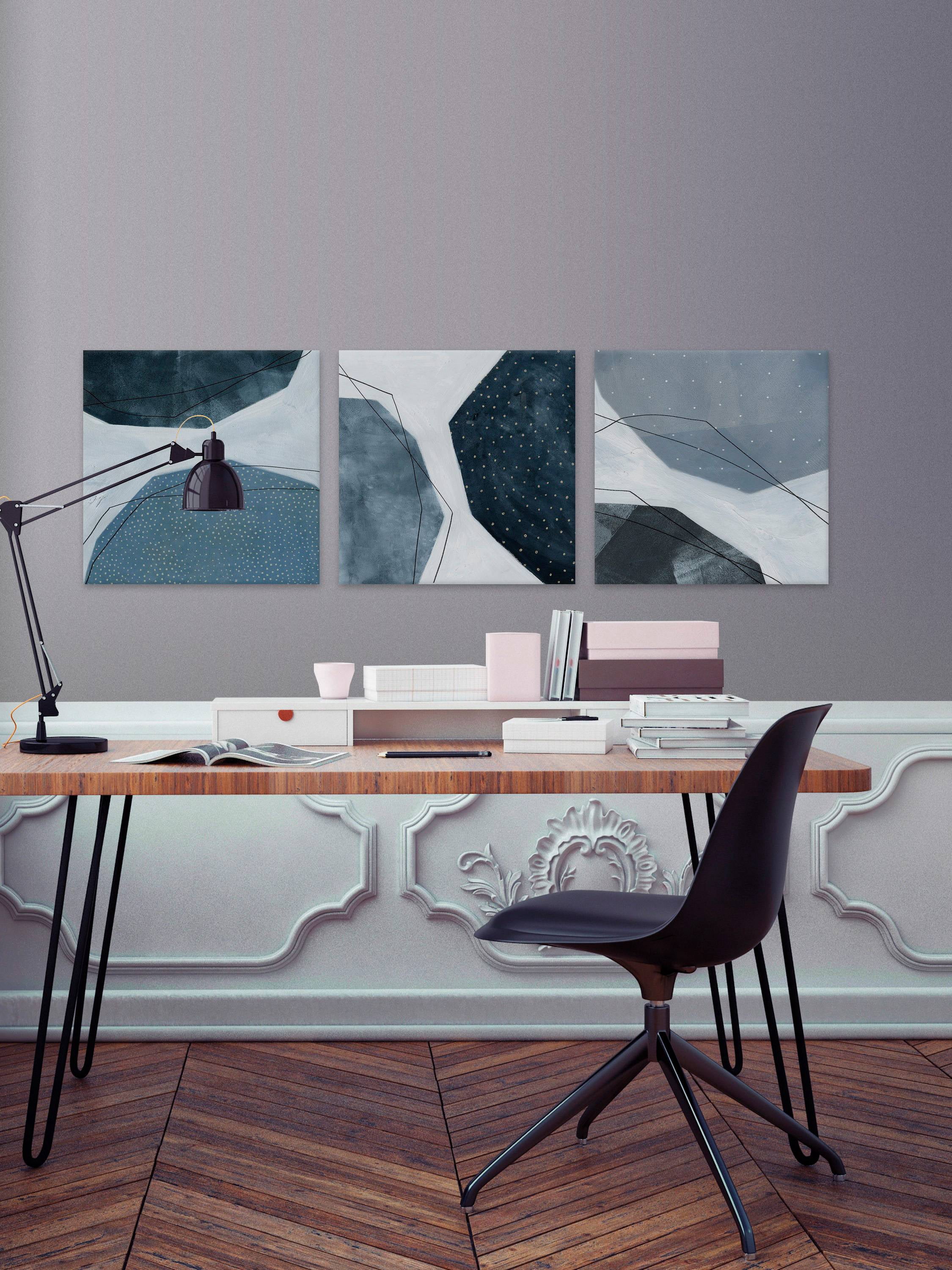 Marmont Hill Adjacent Abstraction VI Triptych