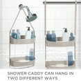 thumbnail image 5 of Bath Bliss 2 Way Convertible Shower Caddy in Taupe, 5 of 8