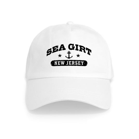 CafePress - Sea Girt NJ Cap - Adjustable 100% Brushed Unisex Casual Cotton Baseball Cap, Beige, 1
