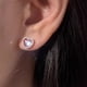 thumbnail image 4 of 1pair Stunning Moonstone Stud Earrings for Women - Delicate and Elegant Jewelry for Any Occasion, 4 of 5
