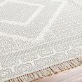 thumbnail image 6 of Hauteloom Claus Hallway, Kitchen Runner Rug - 100% Wool - Bohemian Farmhouse - Modern Moroccan - Gray, Cream, Beige - 2'6" x 8', 6 of 8