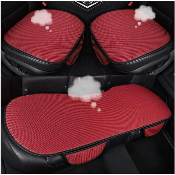 Almohadilla antideslizante para asiento de coche para verano, transpirable y refrescante, almohadilla antideslizante de seda de hielo para asiento de coche – 2024 nuevas fundas universales para asien