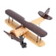 thumbnail image 1 of Modelo de avión retro, estatua de avión vintage, figura de avión coleccionable, decoración de avión 3D para , mesa de mostrador Marrón, 1 of 9