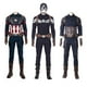 thumbnail image 2 of Disfraz de superhéroe de Marvel para cosplay, Capitán América, Steve Rogers, ropa de juego de rol, disfraz de carnaval de Halloween con cubrezapatos, 2 of 5