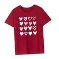 thumbnail image 4 of Camiseta para mujer con cuello redondo, camisetas transpirables de verano para viajes deportivos, uso diario XL, 4 of 8