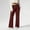 Pants-A264Wine, variant on LEKWK Track Pants Women Straight Leg Contrast Waistband Track Pants with Pockets Soft Knit Fabric Casual Pants for Women Comfortable Athletic Outfits