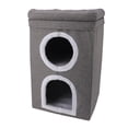 thumbnail image 1 of Cat Cube House, Durable Large Space Foldable Cat House  for Indoor, 1 of 7