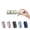 Beige, variant on Travel Essentials Mini Umbrella for Purse With Case Small Compact UV Sun Protection Lightweight Tiny Pocket Manual Open Close Umbrella for Women Kids and Men Fits Purse Backpack