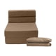 thumbnail image 2 of Funda Extra Sofá Cama Cozy Individual marron, 2 of 7