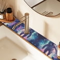 thumbnail image 2 of Yayeee Faucet Mat for Kitchen Sink 14.7" Diatomite Long Splash Guard Pad, Astronaut Pattern, 2 Pack, 2 of 7
