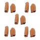 thumbnail image 1 of 10 Pcs PU Leather Thimble Finger Protectors Practical DIY Felting Crafts Finger Cots, 1 of 3