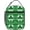 Plaid Shamrock, variant on Pretty Eiffel Tower Lunch Bag for Women Men Reusable Insulated Lunch Box Portable Leakproof Thermal Lunch Tote Bags Lightweight Lunchbox with Side Pocket for Adult Office Work Picnic Hiking