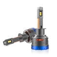 thumbnail image 1 of LED Headlight Bulbs IP68 Waterproof Car LED Headlight Bulbs 6000K 600W 80000LM Bright LED Headlights, 2PCS, 1 of 7