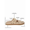thumbnail image 5 of London Rag Jayata Metallic Stud Embellished Womens Sliders, 5 of 14