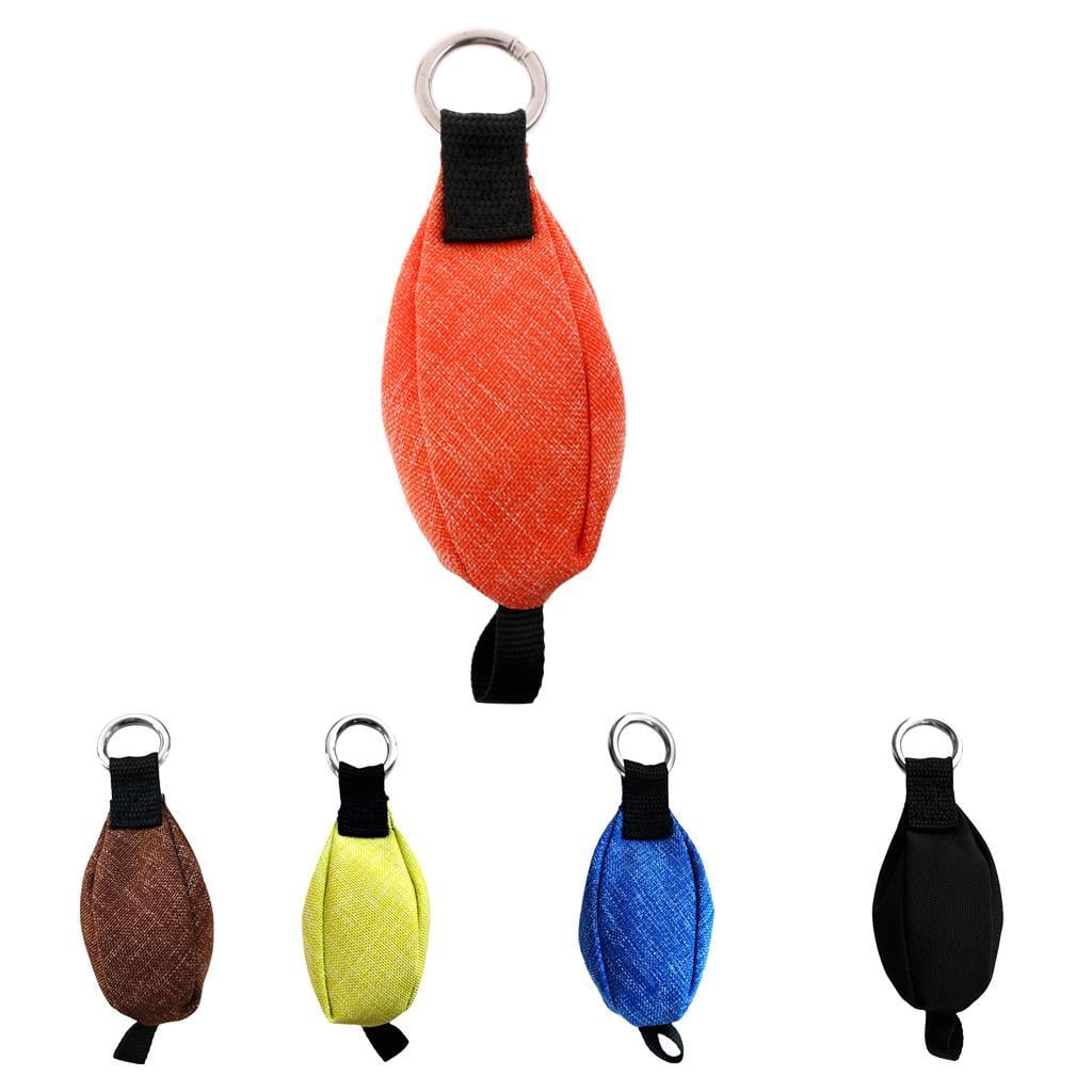 Wswqop 250g / 8.8 oz Rock Climbing Throw Weight Bag Tree Arborist Gear, Orange