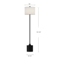 thumbnail image 2 of FL418761WHIL-Alora Lighting-Issa - 1 Light Floor Lamp-61.25 Inches Tall and 14 Inches Wide-White Finish, 2 of 7
