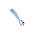 thumbnail image 2 of thinsony Stainless Steel Kids Tableware Set Spoon Fork Cartoon Car Shape Compartment Design Baby Bowl Cutlery for Kitchen Blue Fork, 2 of 8