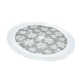 thumbnail image 2 of 40inch Christmas Tree Skirt, with White Snowflake Pattern White Side, Farmhouse Christmas Tree Skirts for Xmas Decoration Gray, 2 of 8