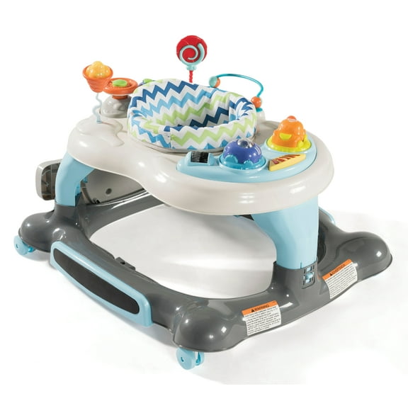 Storkcraft Activity Walker with Jumping Board and Feeding Tray Unisex Blue