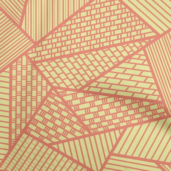 oneOone Viscose Jersey Pale Yellow Fabric Quilting Supplies Print Sewing Fabric By The Yard 60 Inch Wide