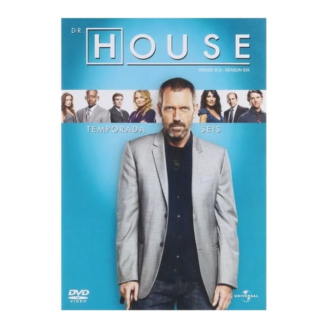 Doctor Dr House Sexta Temporada 6 Seis Dvd Universal Doctor Dr House Sexta Temporada 6 Seis Dvd