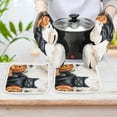 thumbnail image 6 of Pumpkin Lantern Black Cat Oven And Pot Holders Sets, Heat Resistant Pads Kitchen Decor for Cooking Baking BBQ Grilling, Christmas Kitchen Gifts, 6 of 6