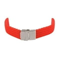 thumbnail image 4 of Topwoner Watch Band Strap Striped Fold Clasp Silicone Wristband Wristwatch Bands Replacement Accessories, 4 of 7