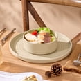 thumbnail image 2 of Famiware Galaxy Stoneware Dinnerware Sets, 12-Piece Dish Set, Honey, 2 of 3