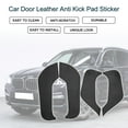 thumbnail image 2 of Adhesivo de cuero para la puerta del automóvil Unique Bargains para BMW X3 2018-2020, protector de borde lateral de panel de puerta impermeable, respaldo adhesivo negro, 1 juego, 2 of 6