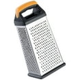 thumbnail image 1 of 4-sided stainless steel box grater, 1 of 4