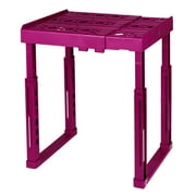 Tools for School Locker Shelf, Adjustable in Height and Width, Pink