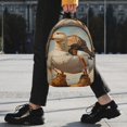 thumbnail image 2 of Lukts Hiking Duck Pattern 15 Inch Student Backpack, Waterproof Laptop Backpack with Adjustable Shoulder Straps, Lightweight Travel, Campus Backpack, Unisex, 2 of 6