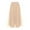 Beige, variant on Busydd Skirts for Women Fashion Solid Color Elastic Waist Maxi Skirt Casual Flowy Three-Layer Long Skirts for Women Casual Mesh Performance Dance Skirt