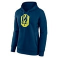 thumbnail image 2 of Women's Navy Nashville SC Official Logo Pullover Hoodie, 2 of 3