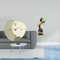 thumbnail image 2 of Reloj de pared silencioso, reloj de pared nórdico, figura de resina para escritorio, estatua de caballo, estante, decoración de escritorio, diseño cre, 2 of 8