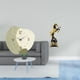 thumbnail image 2 of Reloj de pared silencioso, reloj de pared nórdico, figura de resina para escritorio, estatua de caballo, estante, decoración de escritorio, diseño cre, 2 of 8
