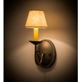 thumbnail image 3 of Meyda Tiffany 182600 Jenna 13" Tall Wall Sconce - Bronze, 3 of 3