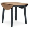thumbnail image 4 of Bowery Hill Contemporary Light Brown Wood Dining Drop Leaf Table, 4 of 6