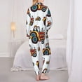 thumbnail image 5 of Bingfone Womens Pajama Sets Cartoon Tractor Print,Long Sleeve Loungewear Pajamas Set-Xx-Large, 5 of 9