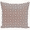Rust/Off White, variant on Simply Daisy 16" x 16" Diamond Mayhem Geometric Print Pillow