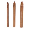 thumbnail image 1 of Ganchos de Crochet Ergonímicos, Ganchos de Tejido de Madera Livianos y Cómodos Cabezales individuales para Suéteres para Guantes, 1 of 7