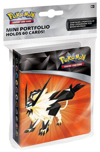 PACK Pokemon SUN & MOON Guardians Rising  Mini album binder holds 60 cards 