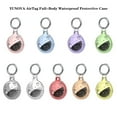 thumbnail image 2 of YUNOVA 2 Pack IPX8 Waterproof AirTag Case with Keychain​ - Secure Tracker Cover Compatible with Apple AirTag for Luggage, Keys, Pet Collars, 2 of 7