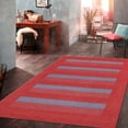 thumbnail image 2 of Pasargad Home Gramercy 9' x 12' Hand-Loomed Silk and Wool Red/Blue Rug, For Indoor Space and all Age of Group, 2 of 5
