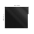thumbnail image 2 of FESTFENDS 8Ud Divisores Para Vinilos En PVC Negro Organizador De Estantes Con Superficie Para Y Borrar, 2 of 8